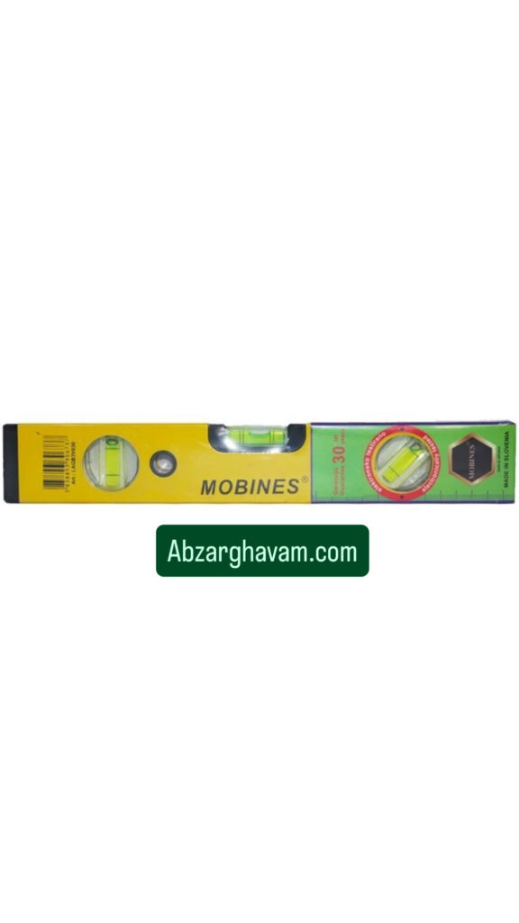 تراز دستی ۴۰ سانتی متری مگنت دار برند موبینس طرح اسلوونی