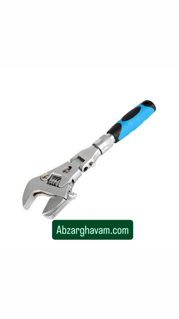 آچار فرانسه و لوله گیر تاشو