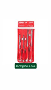 ست پیچ گوشتی ضربه خور دسته پلاستیکی مدل RH-2910